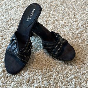 What’s What by Aerosoles black sandals